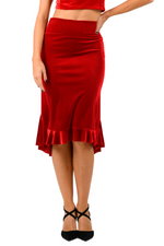 Load image into Gallery viewer, Velvet Mermaid Tango Skirt