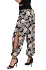 Load image into Gallery viewer, Vintage Clock Print Babucha Tango Pants