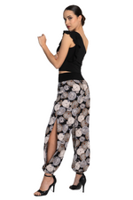 Load image into Gallery viewer, Vintage Clock Print Babucha Tango Pants