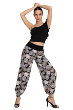 Load image into Gallery viewer, Vintage Clock Print Babucha Tango Pants