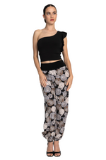 Load image into Gallery viewer, Vintage Clock Print Babucha Tango Pants