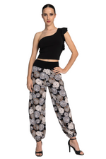 Load image into Gallery viewer, Vintage Clock Print Babucha Tango Pants