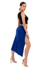 Load image into Gallery viewer, Wrap Tango Skirt With High Slit