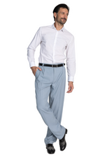 Load and play video in Gallery viewer, Light Blue Tango Pants With Two Pleats