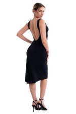 Load and play video in Gallery viewer, Open Back Bodycon Tango Dress With Jewels
