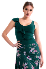 Load and play video in Gallery viewer, Tango Top with Ruffles