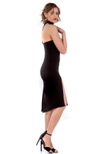 Load image into Gallery viewer, One-sleeved Tango Dress
