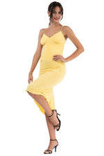 Load image into Gallery viewer, Small Tail Tango Dress With Spaghetti Straps