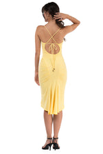 Load image into Gallery viewer, Small Tail Tango Dress With Spaghetti Straps