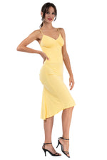 Load image into Gallery viewer, Small Tail Tango Dress With Spaghetti Straps