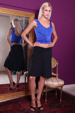Load image into Gallery viewer, conDiva Jersey Tango Skirt with Panel
