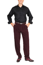 Load image into Gallery viewer, conSignore Men's Burgundy Tango Pants