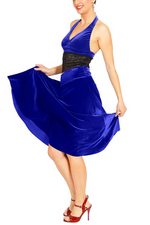 Load image into Gallery viewer, Velvet Flowing Skirt