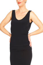 Load image into Gallery viewer, Tango Top With Back Draping and Strap