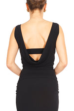 Load image into Gallery viewer, Tango Top With Back Draping and Strap