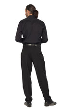 Load image into Gallery viewer, Black Men's Tango Pants With Three Pleats
