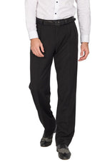 Load image into Gallery viewer, Black Tango Pants With Two Pleats
