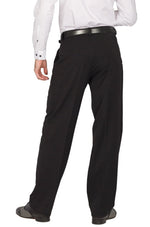 Load image into Gallery viewer, Black Tango Pants With Two Pleats