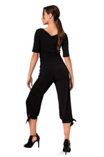 Load image into Gallery viewer, Front Cutout Top With Elbow Sleeves