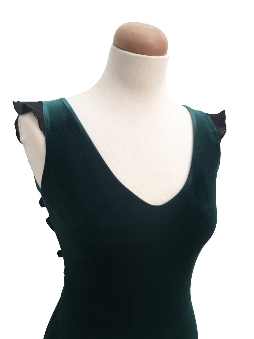 The Festival Dress - Forest Green