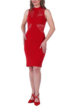 Load image into Gallery viewer, Fishtail Tango Dress With Lace Details