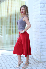 Load image into Gallery viewer, Cropped Culottes