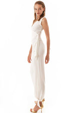 Load image into Gallery viewer, Sleeveless Wrap Jumpsuit