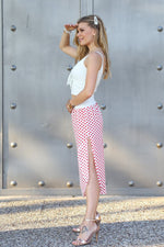 Load image into Gallery viewer, Polka Dot Capri Pants