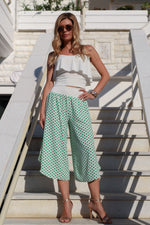 Load image into Gallery viewer, Polka Dot Tango Capri Pants