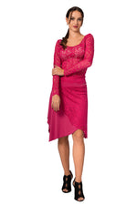 Load image into Gallery viewer, One-shoulder Guipure Lace Milonga Top