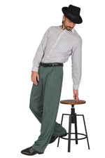 Load image into Gallery viewer, Sage Green Tango Pants With Two Pleats