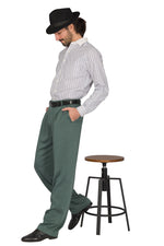 Load image into Gallery viewer, Sage Green Tango Pants With Two Pleats