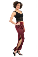 Load image into Gallery viewer, Satin Pants With Adjustable Cuffs
