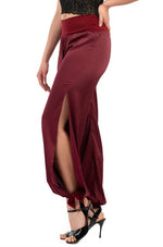 Load image into Gallery viewer, Satin Pants With Adjustable Cuffs
