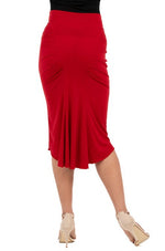 Load image into Gallery viewer, Small Tail Pencil Skirt With Back Gatherings