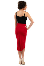 Load image into Gallery viewer, Small Tail Pencil Skirt With Back Gatherings