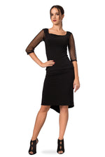 Load image into Gallery viewer, Crop Top Dotted Tulle Undergarment