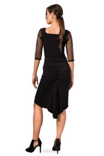 Load image into Gallery viewer, Crop Top Dotted Tulle Undergarment