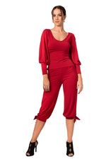 Load image into Gallery viewer, Tango Top With Long Split Sleeves