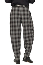 Load image into Gallery viewer, Tapered Plaid Tango Pants With Two Inverted Pleats