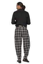 Load image into Gallery viewer, Tapered Plaid Tango Pants With Two Inverted Pleats
