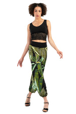 Load image into Gallery viewer, Tropical Print Gathered Tango Pants
