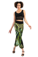 Load image into Gallery viewer, Tropical Print Gathered Tango Pants