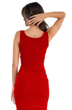 Load image into Gallery viewer, Twisted Knot V-neck Crop Top