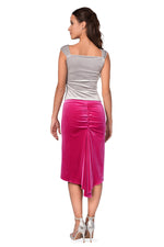 Load image into Gallery viewer, Velvet Square Neckline Top With Thick Straps