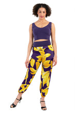 Load image into Gallery viewer, Yellow Floral Gathered Tango Pants