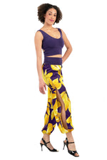 Load image into Gallery viewer, Yellow Floral Gathered Tango Pants