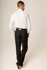Load image into Gallery viewer, Black Tango Pants With Two Pleats