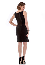 Load image into Gallery viewer, Dance Dress With Fishnet Insets