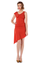 Load image into Gallery viewer, Mini Asymmetric Tango Skirt
